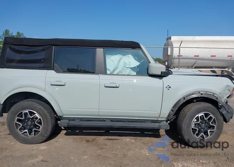 2022 Ford Bronco Outer Banks из США, поврежденный, VIN 1FMDE5BH2NLB27076